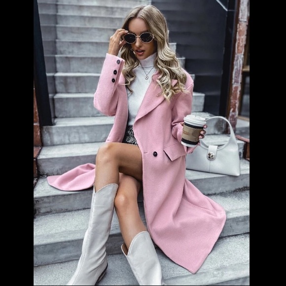 Jackets & Blazers - NEW Pink Pea Coat